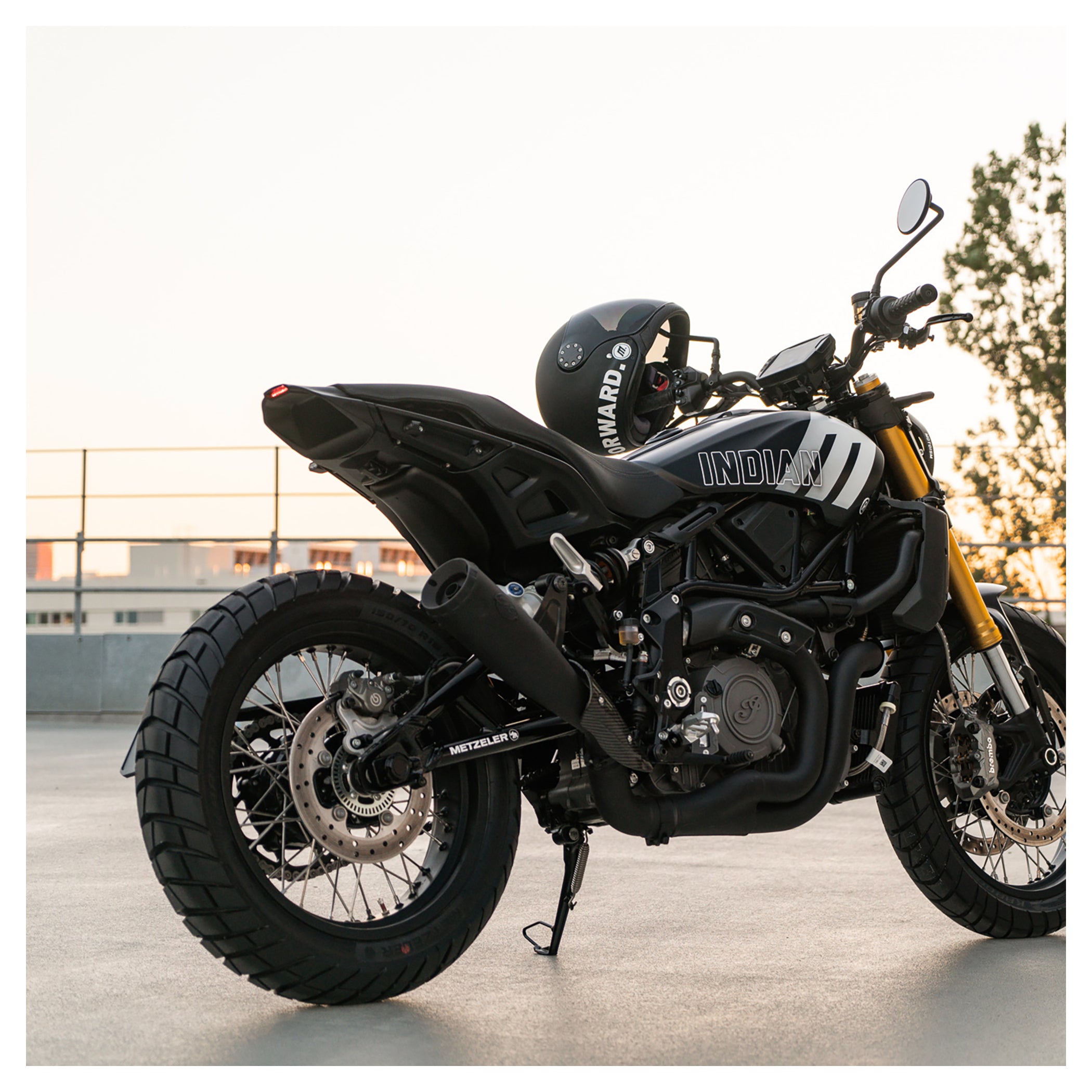 Carenaj Spate FTR 1200 MOTOISM - Design Sportiv, LED