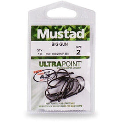 Cârlig BIG GUN Hook Mustad - Nr. 3/0, Rezistență Maximă la Tracțiune - 3