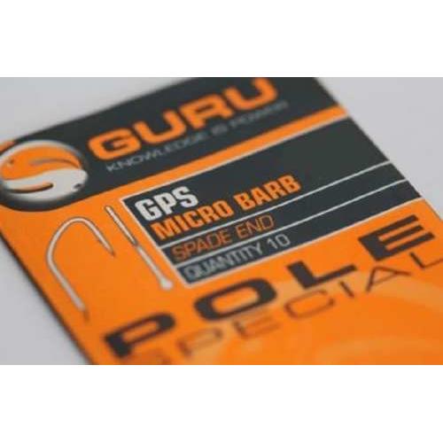 Cârlig crap GPS Micro Barb Nr.14 Guru - Rezistență, Ascuțime Durabilă - 2