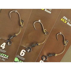 Cârlig Crap KORDA HINGE RIG NR.4/20LB - Eficiență Maxima, Robust - 3