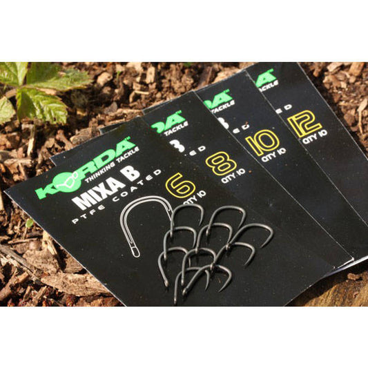 Cârlig crap Korda Mixa Nr.6 Barbless - 10buc, Prindere Rapidă