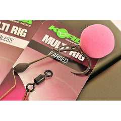 Cârlig Crap Multi Rig KORDA Nr.4/30LB - Eficiență Maximă, Fără Noduri - 1
