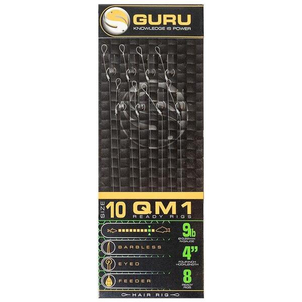 Cârlig Crap QM1 Standard Hair Guru - Nr. 12, Prindere Rapidă - 1