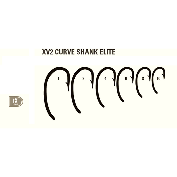 Cârlig Crap XV2 Curved Mustad - Ochi, Nichel Negru, 10buc - 2