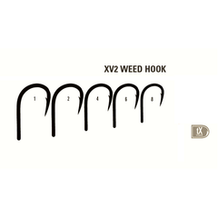 Cârlig Crap XV2 Weed Mustad - Ochi, Nichel Negru, 10buc - 3
