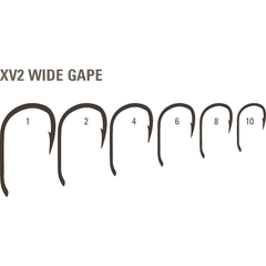 Cârlig Crap XV2 Wide Gape Mustad - Nichel Negru, 10 bucăți - 3