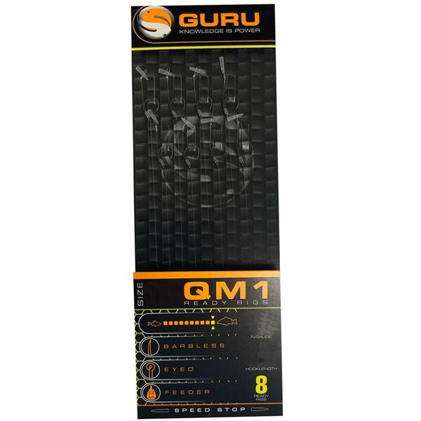 Cârlig de Crap Speedstop QM1 Guru - 0.17mm, Rezistență, 8buc/pl