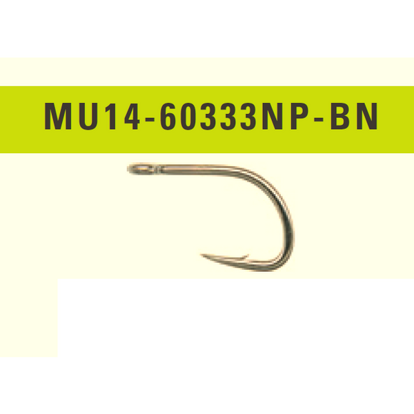 Cârlig Feeder Eyed Heavy Mustad MU14 - 10 buc, Rezistență Sporită - 1