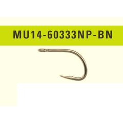 Cârlig Feeder Eyed Heavy Mustad MU14 - 10 buc, Rezistență Sporită - 1