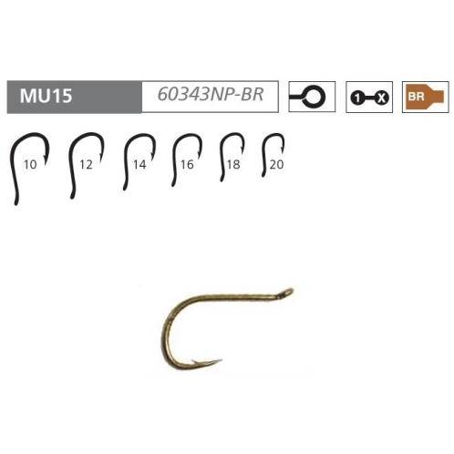 Cârlig Feeder Mustad MU15 BR - Ochet, Rezistență, Fixare Perfectă
