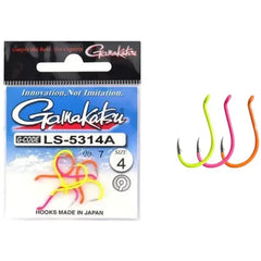 Cârlig Gamakatsu LS-5314 Multi Color - Vizibilitate Sporită, 7buc