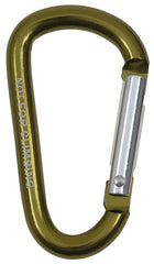 Cârlig Karabiner Oliv MFH - Aluminiu, 7mm
