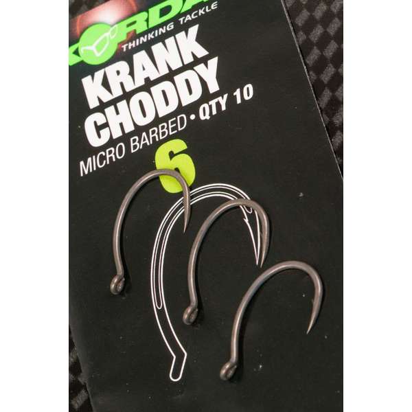 Cârlig Korda Krank Choddy nr.10 - Rezistență Superioară, Fixare Rapidă - 2