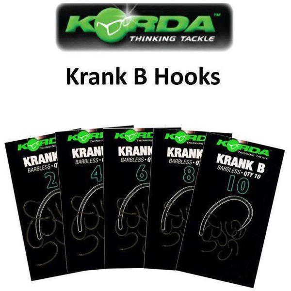 Cârlig Krank Barbless Nr.6 KORDA - Eliberare Rapidă, Prindere Sigură - 2