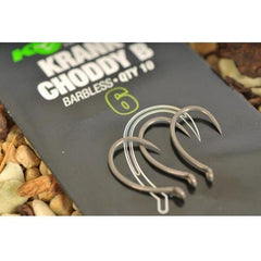 Cârlig Krank Choddy Barbless Korda #6 - Fără Barb, 10 buc - 3