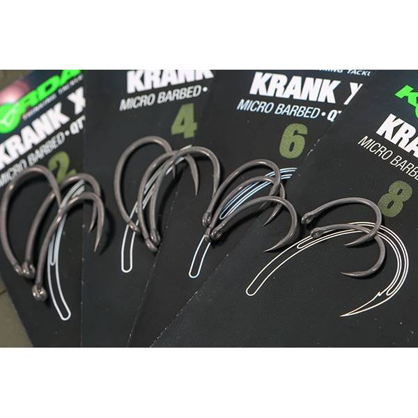 Cârlig Krank X Korda Nr.4 - 10buc/placă, Vârf Ultra-Ascuțit - 1