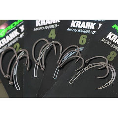 Cârlig Krank X Korda Nr.4 - 10buc/placă, Vârf Ultra-Ascuțit - 1