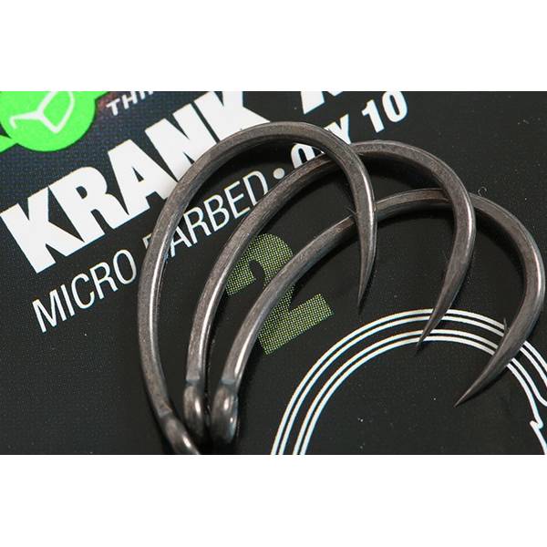 Cârlig Krank X Korda Nr.4 - 10buc/placă, Vârf Ultra-Ascuțit - 4