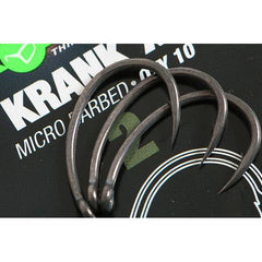 Cârlig Krank X Korda Nr.4 - 10buc/placă, Vârf Ultra-Ascuțit - 4