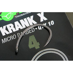 Cârlig Krank X Korda Nr.4 - 10buc/placă, Vârf Ultra-Ascuțit - 5