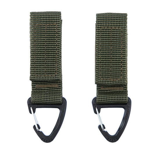 Cârlig MOLLE Carabiner 2-pack JFO02 Verde - Organizare Tactică Esențială