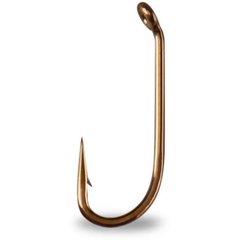 Cârlig Muscă Forjat Mustad Bronz - Durabil, Vârf Ascuțit - 1