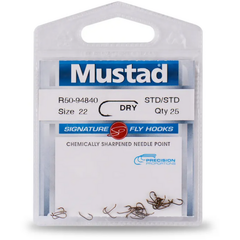 Cârlig Muscă Forjat Mustad Bronz - Durabil, Vârf Ascuțit - 4