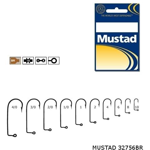 Cârlig Mustad Bronz pentru Twister - Ancorare Sigură, Flexibil