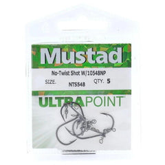 Cârlig Mustad No Twist Shot nr. 4 - Fără Torsiune Fir, Prindere Sigură - 1