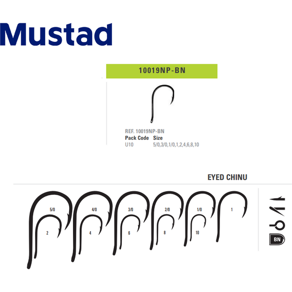 Cârlig Mustad UltraPoint Chinu Eyed - Mărimea 1, Rezistență Superioară - 4