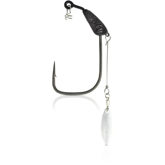 Cârlig Offset Infiltrator Blade Weighted Mustad - Nr. 1/0, Greutate Integrată - 1
