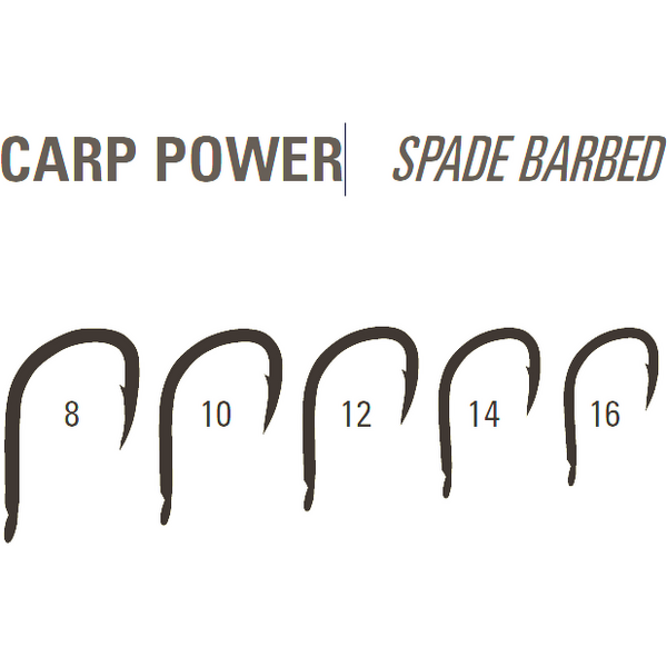 Cârlig Power Carp MU16 Mustad - Rezistență, 10 bucăți - 2