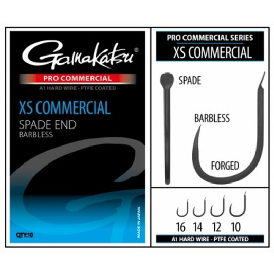 Cârlige Coarse Pro-C XS Gamakatsu - Spade, 10 bucăți - 1