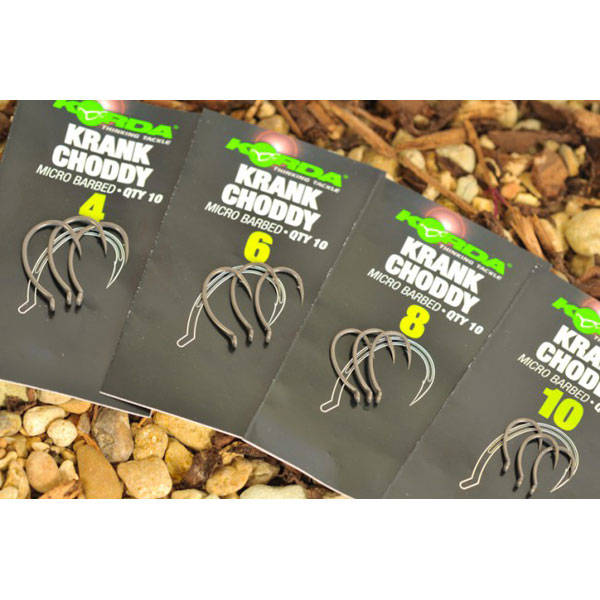 Cârlige Crank Choddy Korda Nr. 6 - Asigură Prezentare Perfectă