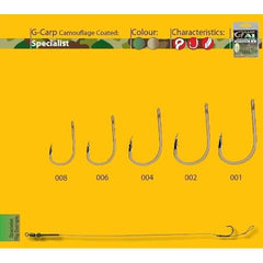 Cârlige Crap A1 G-Carp Sand Special Gamakatsu - Rezistență, Ascuțime