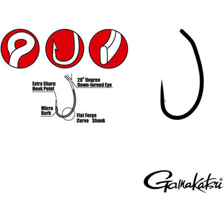 Cârlige Crap G-Carp Snagger Gamakatsu - Rezistență Sporită, 10buc.