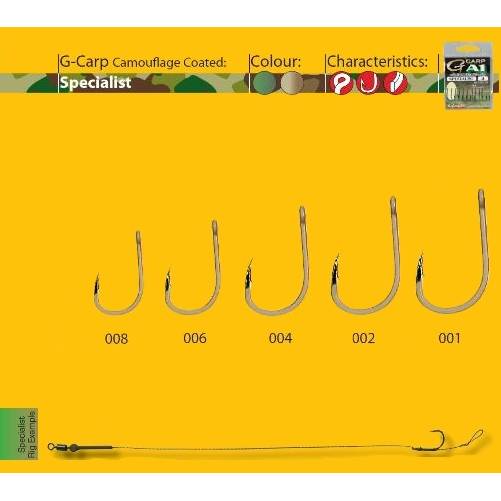 Cârlige Crap G-Carp Stand. Special Gamakatsu - Rezistență Maximă, Nr. 2