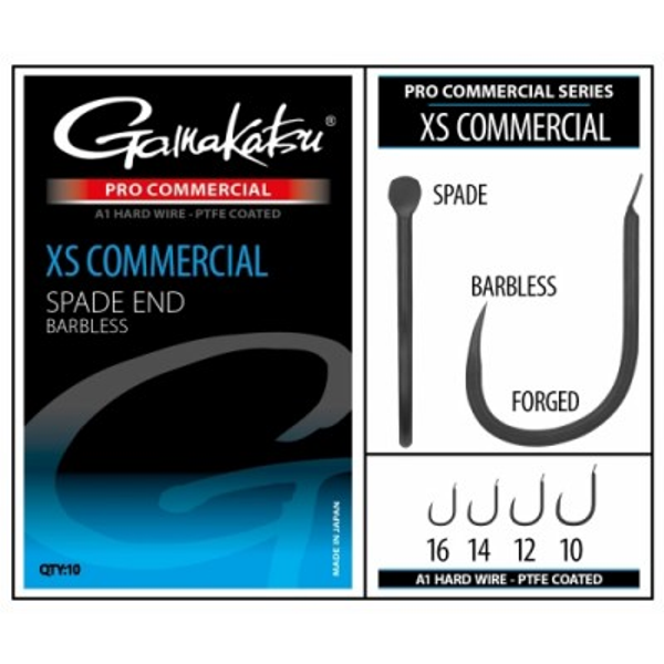 Cârlige Crap Gamakatsu Coars Pro-C XS - Spade, Rezistență Maximă - 1