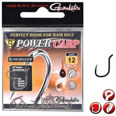 Cârlige Crap Gamakatsu Power Carp Hair Rigger - Rezistență Maximă