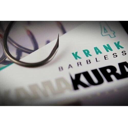Cârlige Crap Korda Kamakura Krank Barbless Nr.8 - Prindere Sigură, Fără Retenție - 1