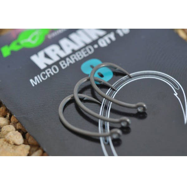 Cârlige Crap KORDA Krank Nr. 8 - Adere Perfect, 10buc/plic - 1