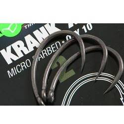 Cârlige Crap Korda Krank X Nr. 6 - Pachet 10 buc, Rezistență Maximă - 4