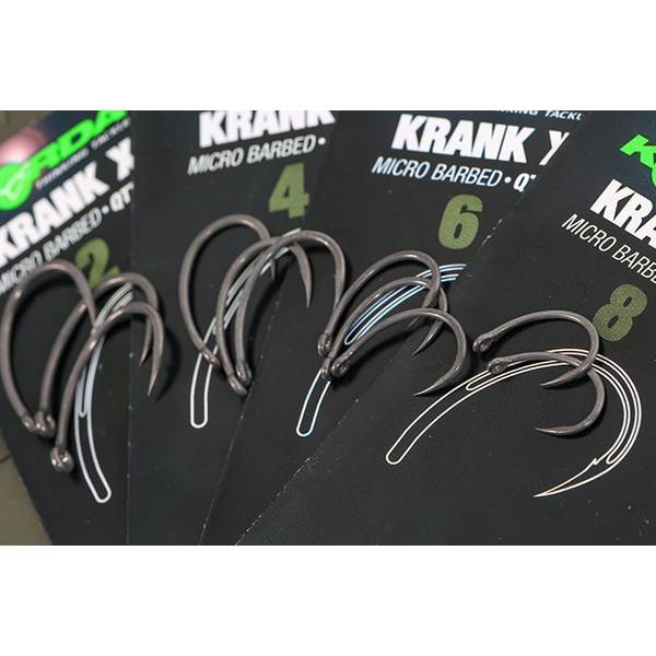 Cârlige Crap Krank X Korda Nr. 2 - Prindere Rapidă, Rezistență Maximă - 1