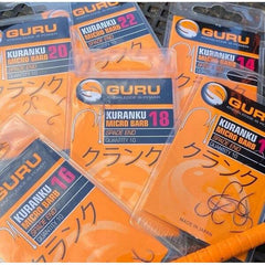 Cârlige Crap Kuranku nr. 18 GURU - 10 buc/pl, Rezistență Maximă - 1