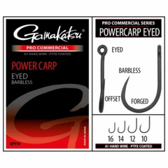 Cârlige Crap Pro-C Powercarp Gamakatsu - Rezistență Maximă, 10buc - 1
