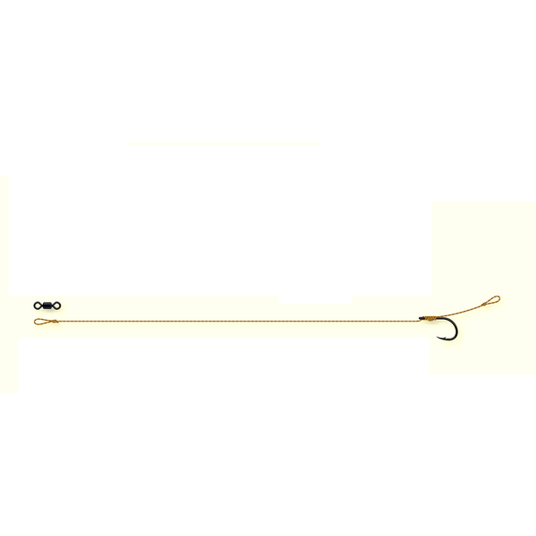 Cârlige Crap Tactix Classic DAM - Nr. 4, 20cm, 2buc/PL