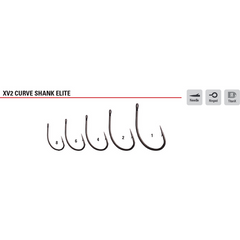 Cârlige Crap XV2 Curved Shank Mustad - Rezistență Maximă, Penetrație Rapidă - 3