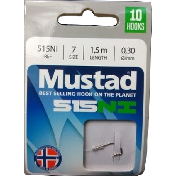 Cârlige cu Tijă Scurtă Mustad Montura NI - Rezistență, Fixare Rapidă