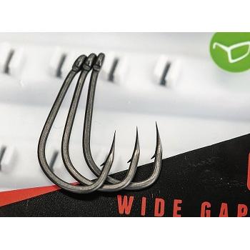 Cârlige de Crap Kamakura Wide Gape Korda - Vârf Asfaltat, Nr. 6 - 1