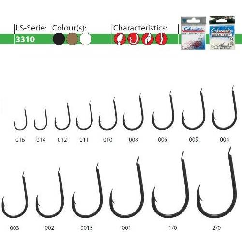Cârlige Forjate LS-3310G Gamakatsu - Rezistență Maximă, 25 buc.